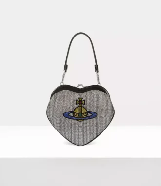 Belle Heart Frame Purse