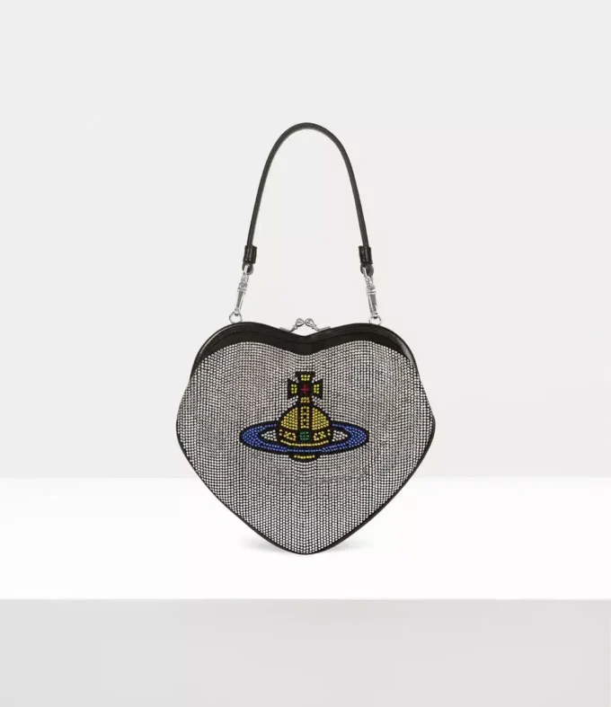 Belle Heart Frame Purse