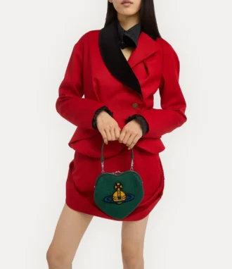 Belle Heart Frame Purse