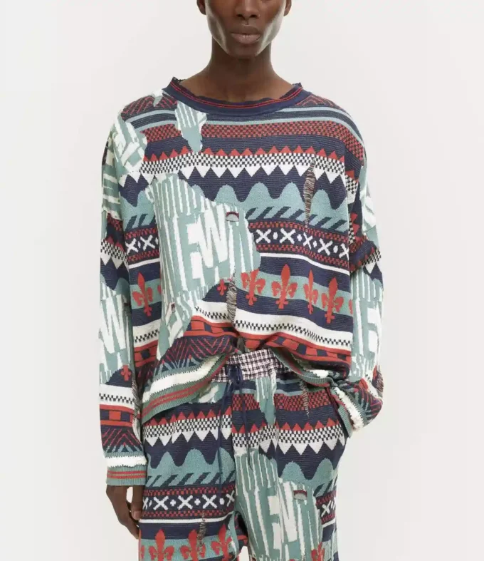 Broken Fair Isle Jumper