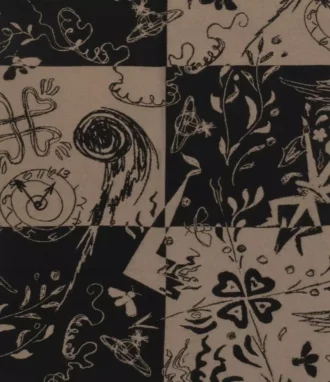 Check board stole Check board stole