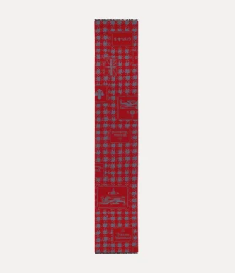 Dogtooth Badge Scarf