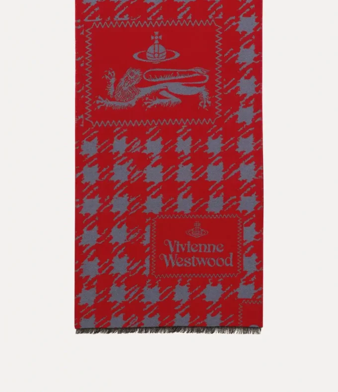 Dogtooth Badge Scarf