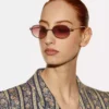 Hardware Orb Oval Sunglasses