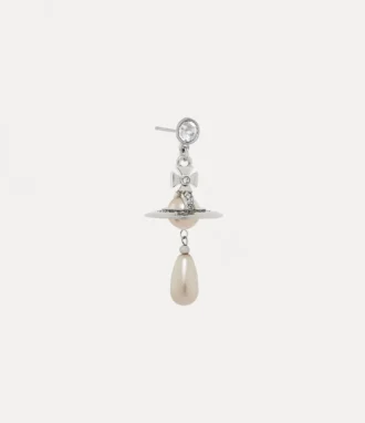 Man. Pearl Drop Single Earring