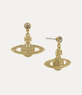 Mini Bas Relief Drop Earrings