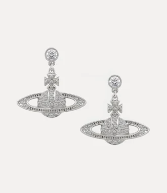 Mini Bas Relief Drop Earrings
