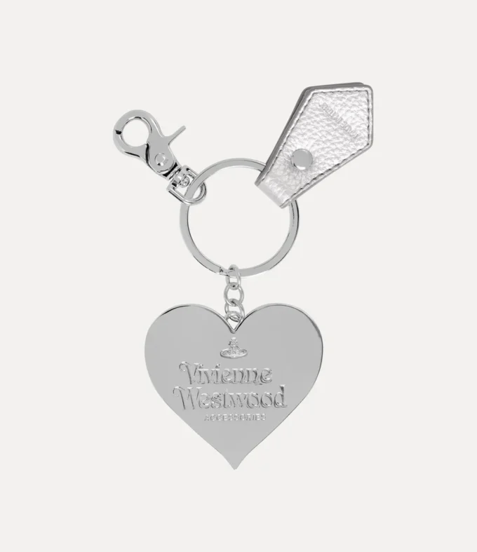 Mirror Heart Orb Keyring