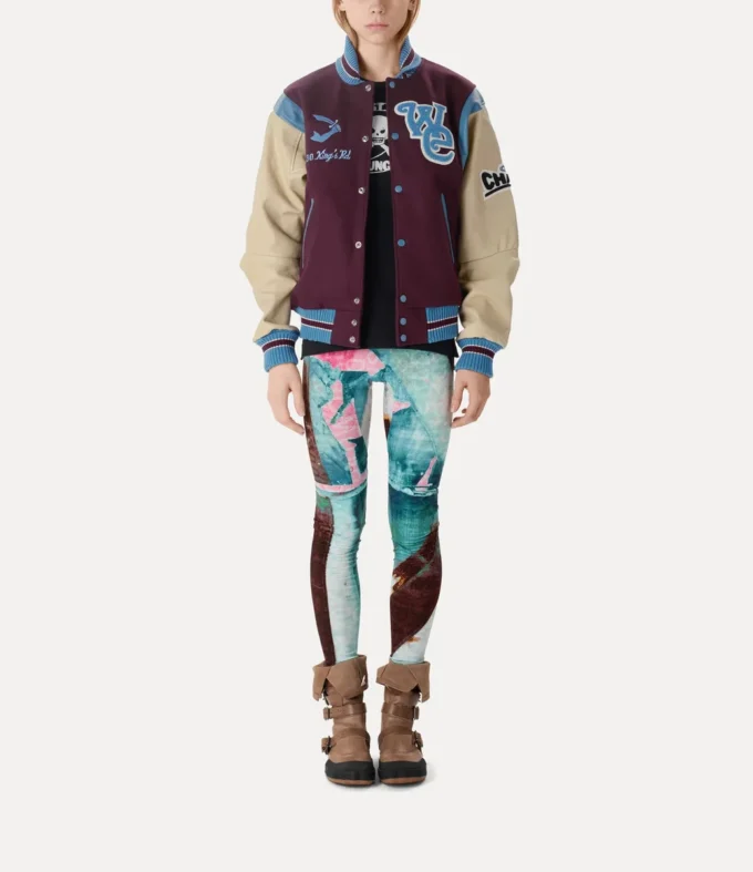 Worlds End Letterman Jacket