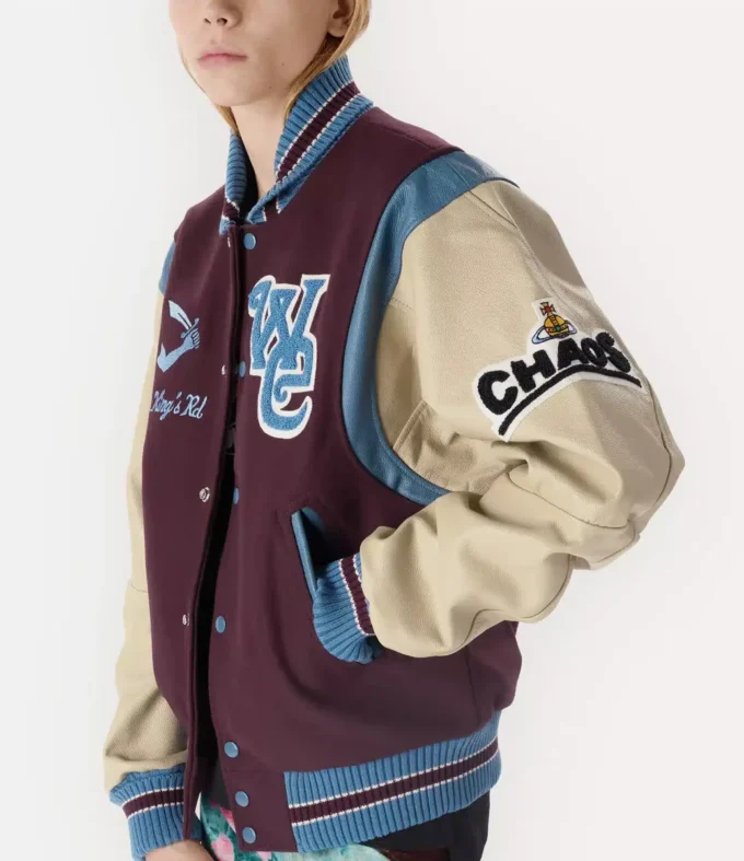 Worlds End Letterman Jacket